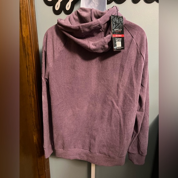 ☃️$5☃️ Spyder Lavender Half-Zip Lightweight Hoodie NWT (damaged zipper) NWT - Picture 5 of 5